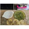 Image 7 : Misc Glassware/Platter/Pyrex Bowl