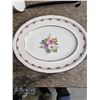 Image 2 : Vintage Large Plates/Soup Spoon/Deviled Egg Platter