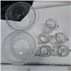 Image 2 : 5 glasses and 2 glass bowls
