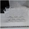 Image 1 : 8 medium crystal glasses