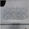 Image 2 : 8 medium crystal glasses