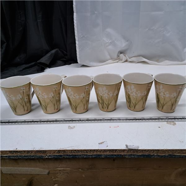 Set of 6 mugs
