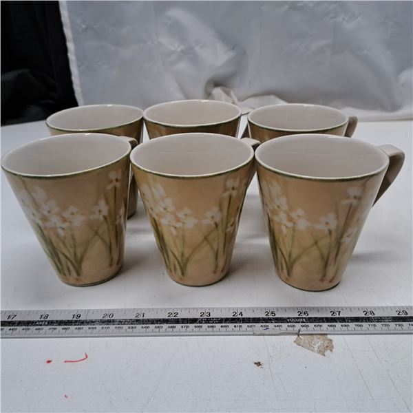 Set of 6 mugs