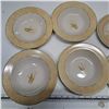 Image 2 : Set of 4 plates and and 4 bowls