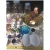 Image 3 : Box of (3) Large Container, (10) Salt and Pepper Shakers, Bowls, Plates, and other decorative items.