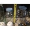 Image 7 : Box of (3) Large Container, (10) Salt and Pepper Shakers, Bowls, Plates, and other decorative items.