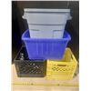 Image 2 : (2) Crate (New) and (1) Storage Container and (1) Garbage Bin.