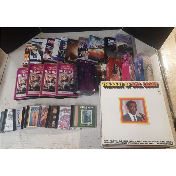 Lot of D.V.D's, Records etc.