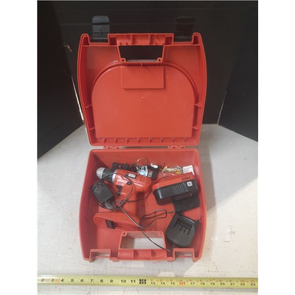 Black & Decker Drill and Black & Decker Tool Box.