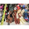 Image 3 : Lot of Kids Toys, Bags of Build a Bear Clothes, Small Doll Clothes, Military Tank & Car, Small and L