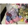 Image 7 : Lot of Kids Toys, Bags of Build a Bear Clothes, Small Doll Clothes, Military Tank & Car, Small and L