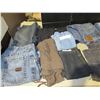 Image 2 : Lot of Jeans (Various Sizes of Kids Included 6, 7, 8, 8 etc, Some Adult Also), 7 Cotton White Handke