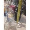Image 4 : Large Vintage Jars, Bottles, Bowl, Salt and Pepper Shakers, Strange Container, etc.