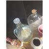 Image 8 : Large Vintage Jars, Bottles, Bowl, Salt and Pepper Shakers, Strange Container, etc.