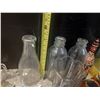 Image 9 : Large Vintage Jars, Bottles, Bowl, Salt and Pepper Shakers, Strange Container, etc.