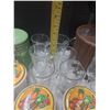 Image 7 : Lot of Cups, Glass, Jar, Storage Container, Large Flower Vase, Bowl, Plate and Small Decorative Item