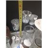 Image 8 : Lot of Cups, Glass, Jar, Storage Container, Large Flower Vase, Bowl, Plate and Small Decorative Item