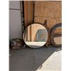 Image 2 : (4) Large Mirrors for desk/Dressers (2) Round (1) Square (1) Only just Frame