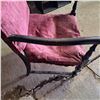 Image 2 : antiqueupholstered chair missing bottom