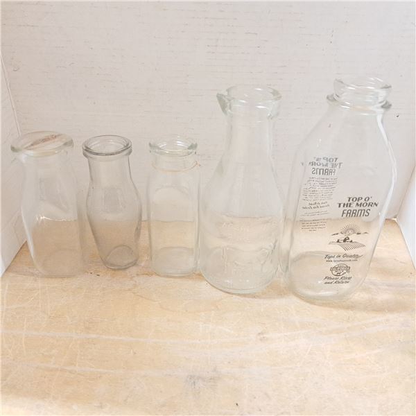Various jars and bottles