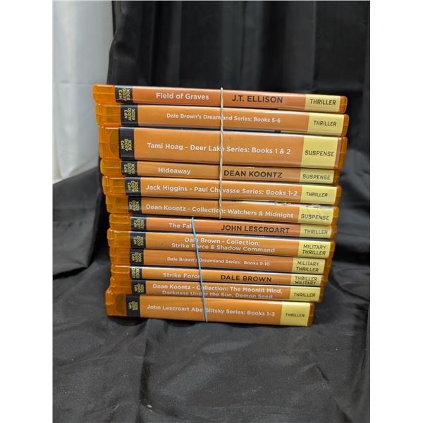 collection of Audio books MP.3 (Jack Higgins, Dean Koontz and etc.)