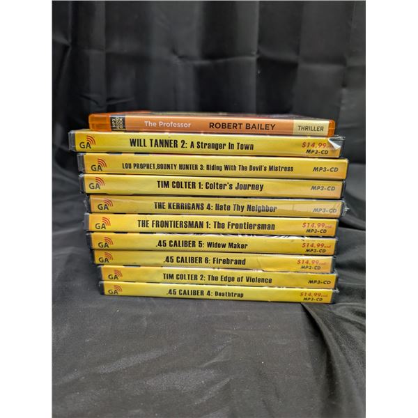 collection of Audio books MP.3 Western type books