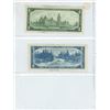 Image 2 : Vintage Canadian Bank of Canada (1) 1 Dollar Centennial of Canada Confederation 1967 & 5 Dollar Cana