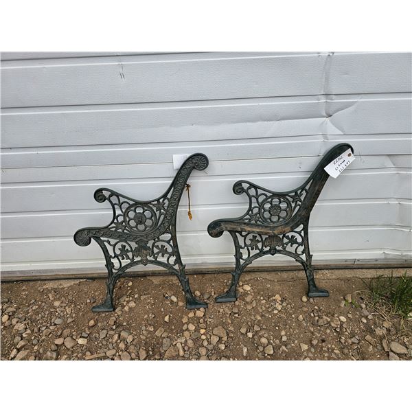 2- Cast Bench Ends - Build Your Own Bench