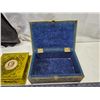 Image 3 : Victorian Jewelry Box Of Costume Jewelry/Brass Jewelry Box