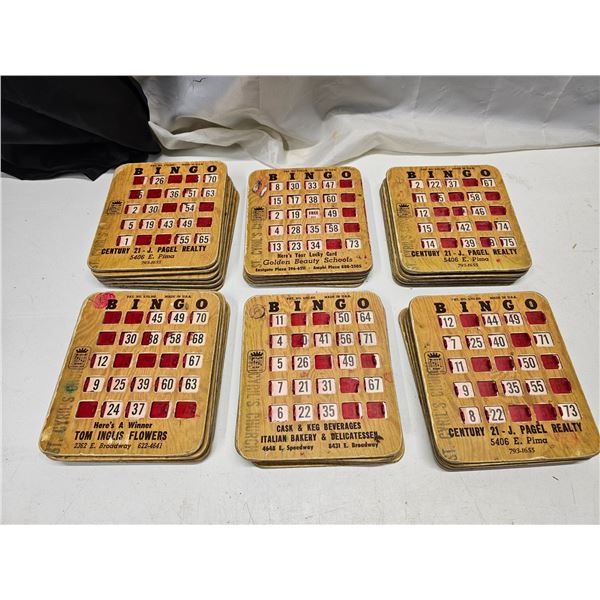 31- Vintage Bingo Cards/Advertisment