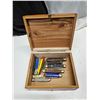 Image 1 : Wooden Box Of Jacknives