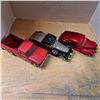 Image 1 : 3 model cars, 1 car is broken