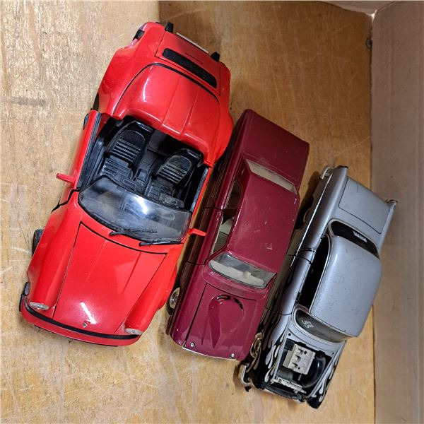 3 model cars