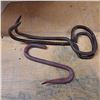 Image 1 : 2 hay hooks and 1 meat hook