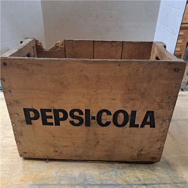 vintage pepsi crate