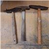 Image 1 : 3 vintage chipping hammers