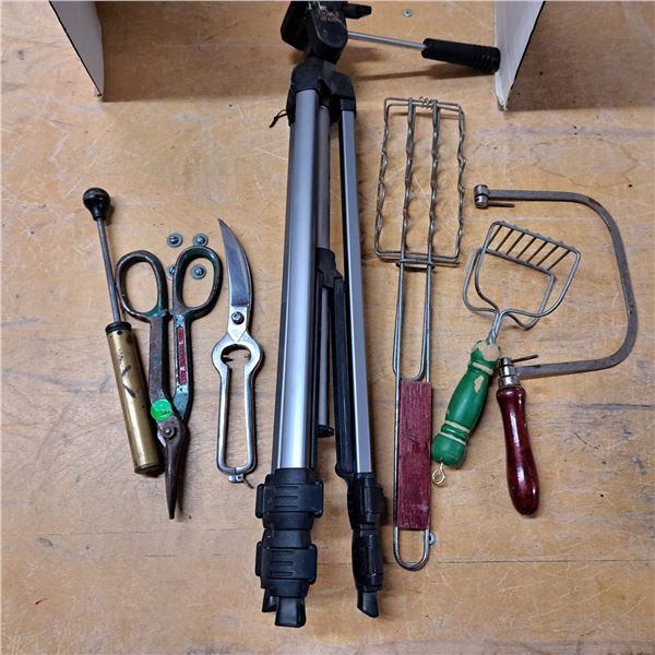 Tripod and misc tools