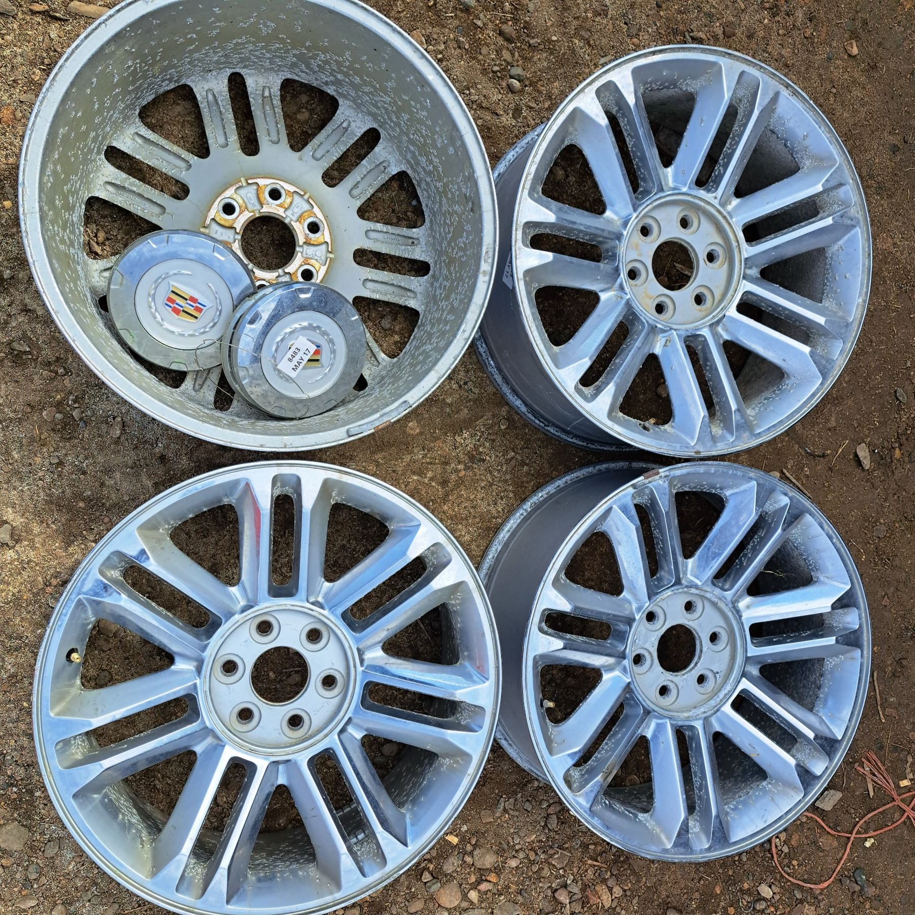4 cadillac rims size 22