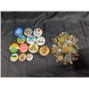 Image 1 : Lot of Pins (Plastic Round Pins, and Metal Pins)