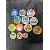 Image 2 : Lot of Pins (Plastic Round Pins, and Metal Pins)