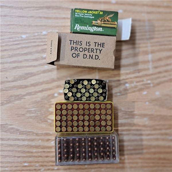 3 full boxes of 22 long rifle ammo