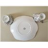 Image 3 : Royal Windsor Creamer and Sugar Bowl, and Plate