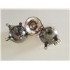 Image 4 : Silver Plate Creamer and Sugar Bowl