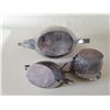 Image 4 : Antique EPNS ElectroPlated Nickel Silver - Tea Pot, Creamer and Sugar Bowl