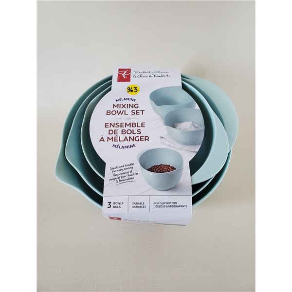 3 Mixing Bowl Set - New - Presedent's Choice