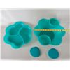 Image 4 : Tupperware Chip and Dip with Bowls - used one time only