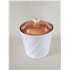 Image 1 : Genin-Trudeau Ceramic Cookie Jar with copper lid