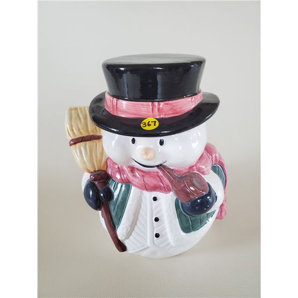 Snowman Cookie Jar