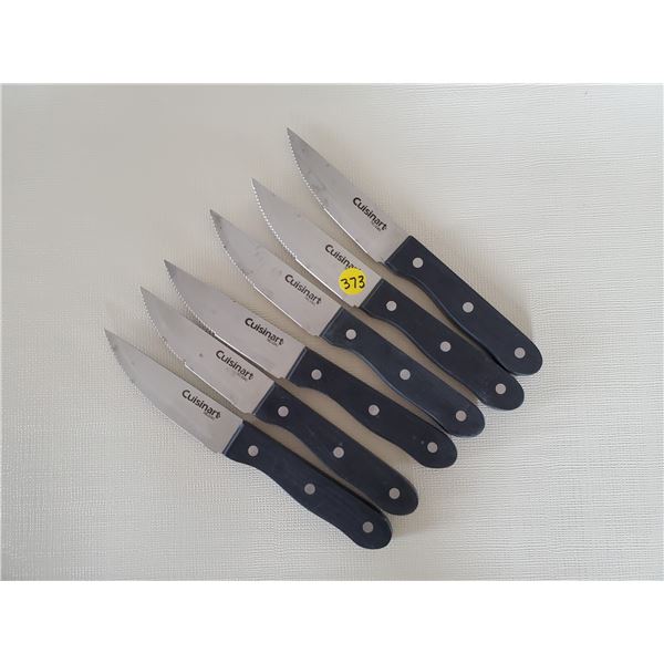 6 Cuisinart Steak Knives