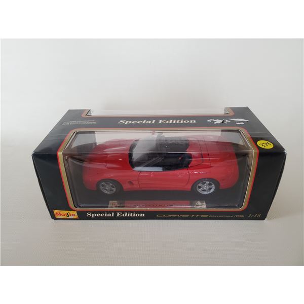 1998 Corvette Convertible Maisto 1:18 collectible